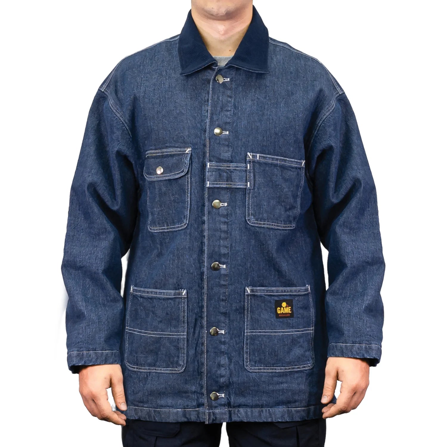 1950 THE DENIM CHORE COAT – Bravest Workwear