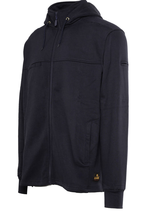 8565 Next-Gen Open Bottom Full Zip Job Shirt w/Hood