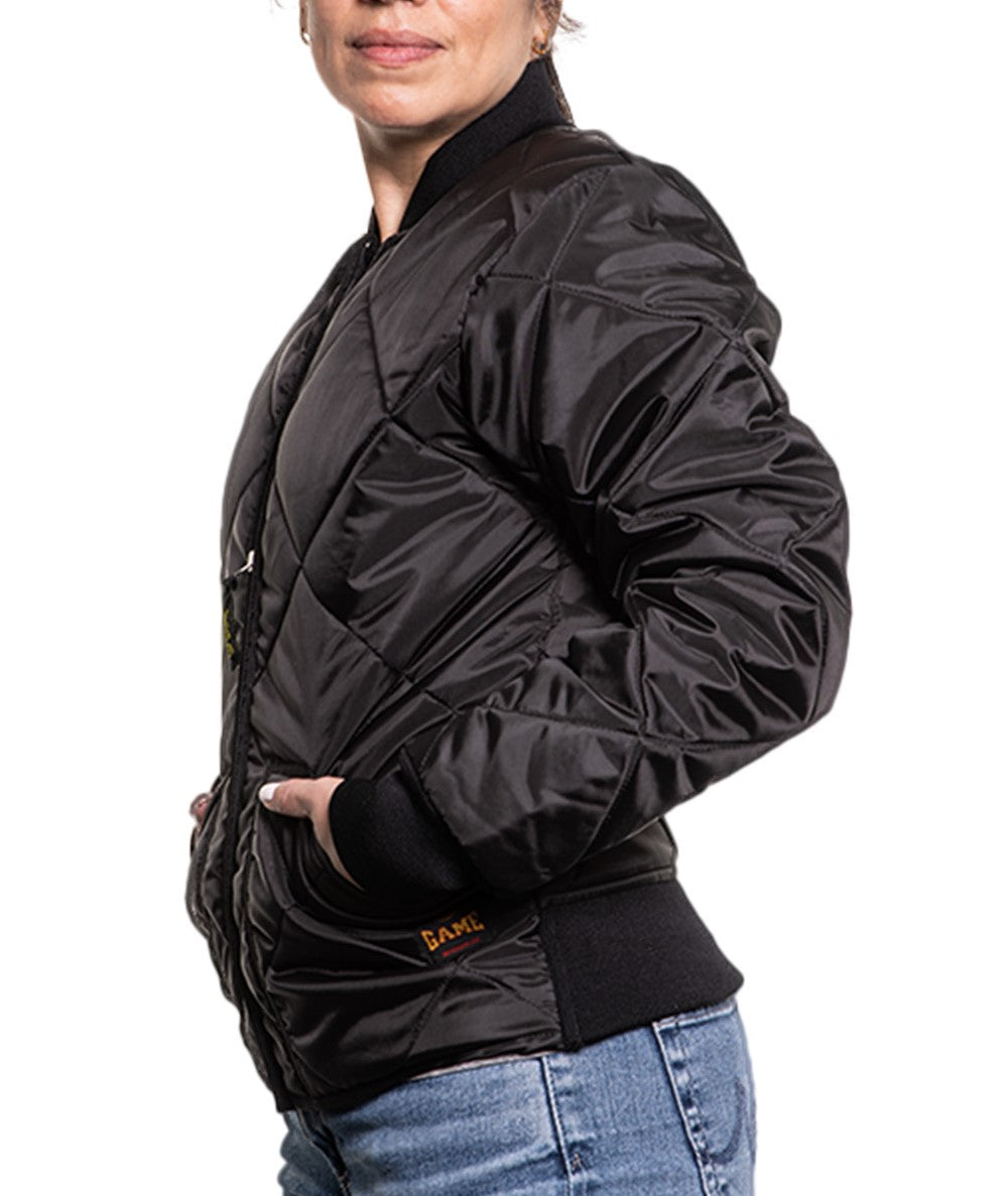 1221-JW Women's Bravest Diamond Quilt Jacket