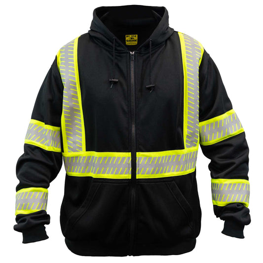 8775 GAME "G-Glipse" Reflective full Zip Hoodie