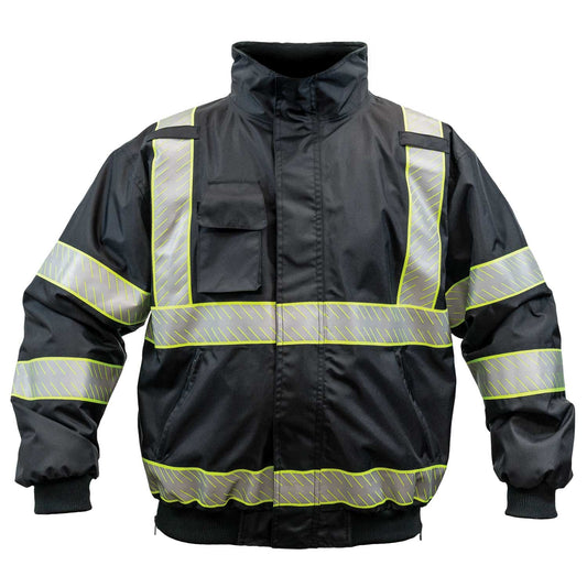 1390 G-Clipse  Black Hi Vis Bomber Jacket