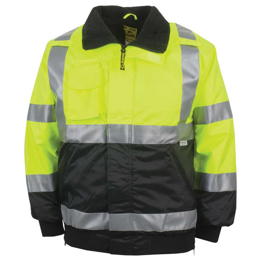 1370 Municipality Class III Hi Vis Black Bottom Jacket