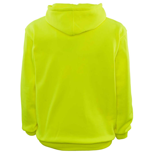 8210 Solid Hi Vis Hooded Sweatshirt