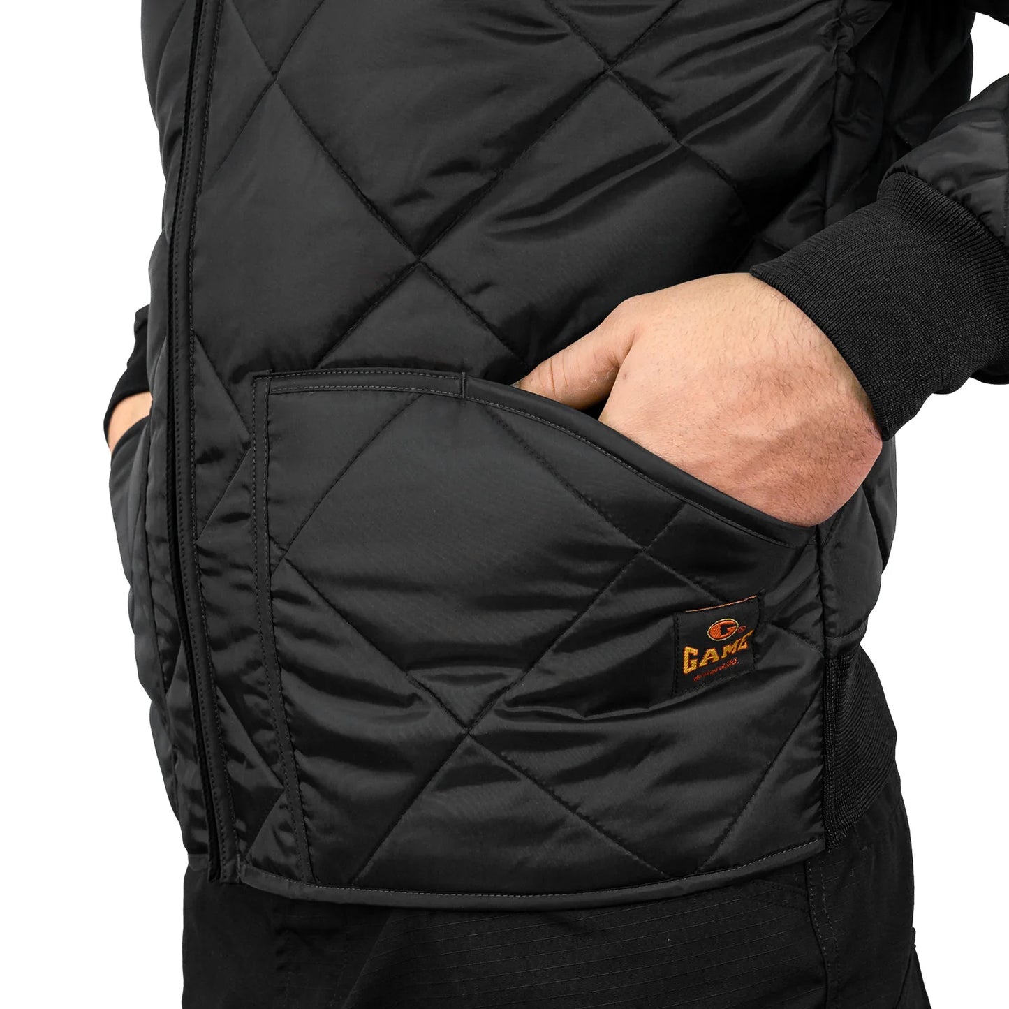 1221-J The Bravest Diamond Quilt Jacket