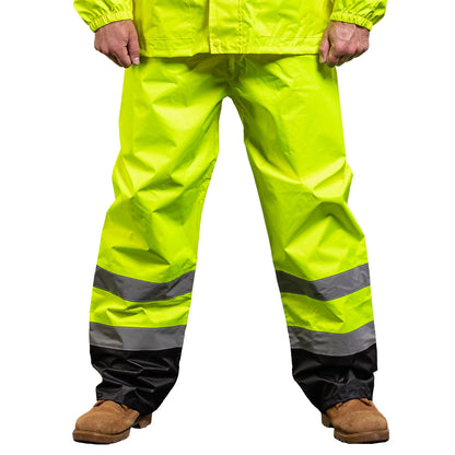 1555E ECONO HI-VIS RAIN PANT