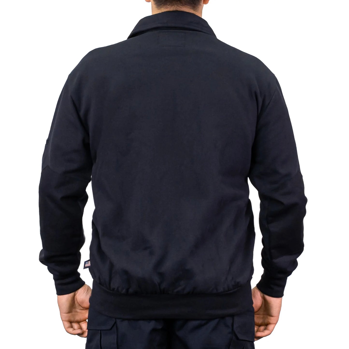8075 FULL ZIP JOB SHIRT WITH LAY-DOWN COLLAR