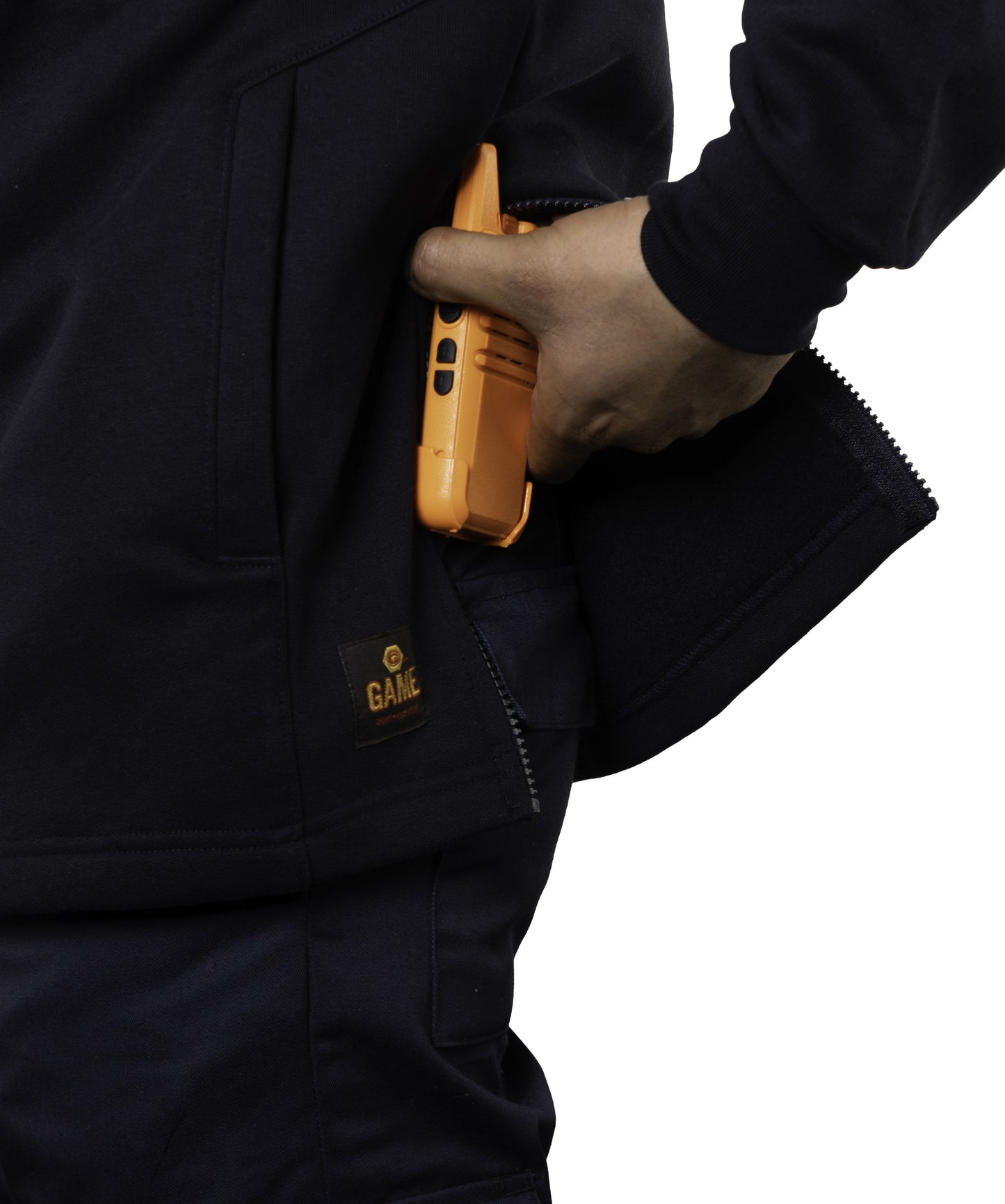 8545 Next-Gen Open Bottom 1/4 Zip Jobshirt w/Hood