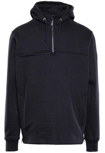 8545 Next-Gen Open Bottom 1/4 Zip Jobshirt w/Hood