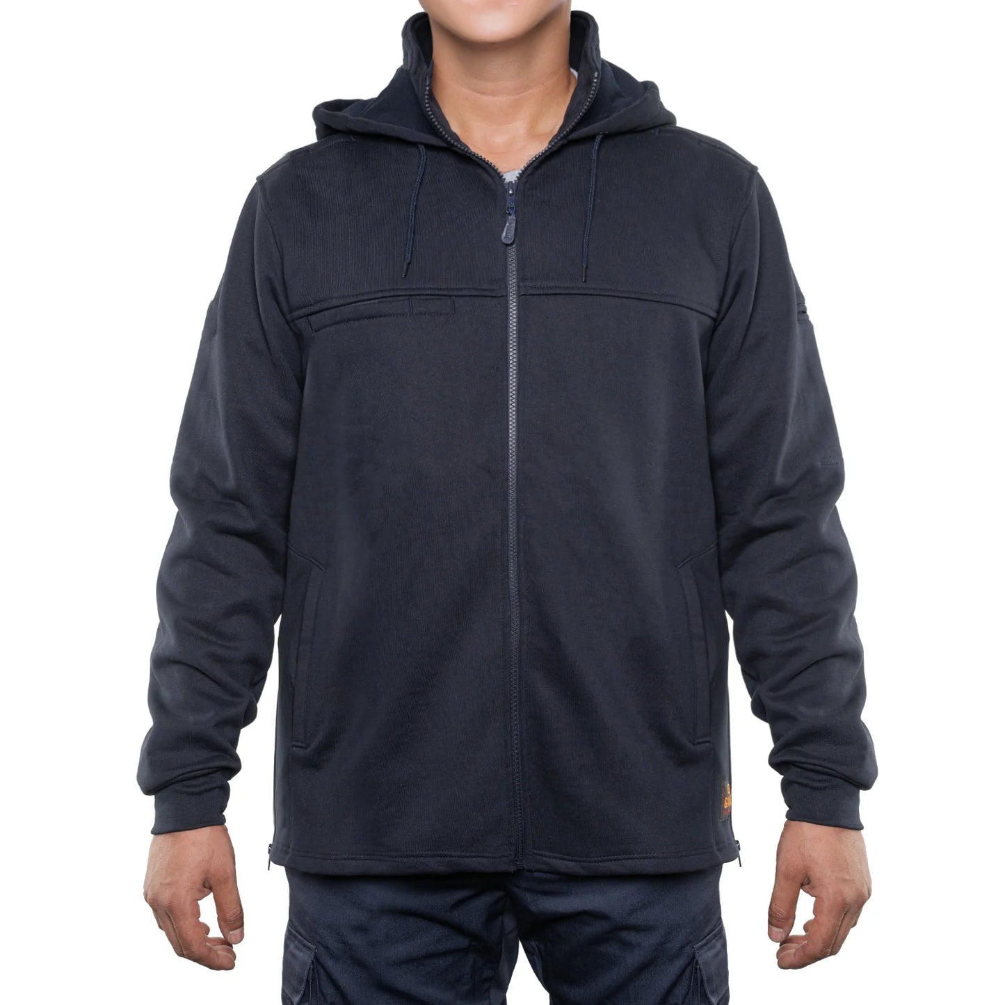 8565 NEXT-GEN STATION FULL-ZIP HOODED JOB SHIRT