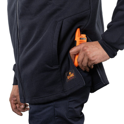 8565 NEXT-GEN STATION FULL-ZIP HOODED JOB SHIRT