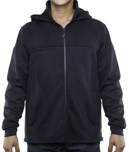 8565 Next-Gen Open Bottom Full Zip Job Shirt w/Hood