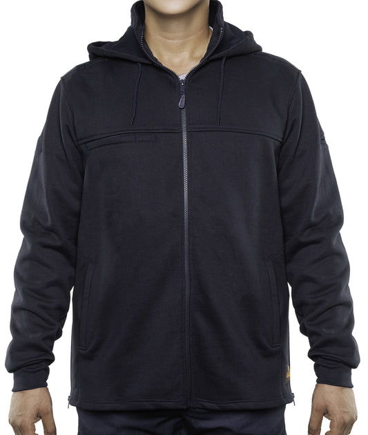 8565 Next-Gen Open Bottom Full Zip Job Shirt w/Hood
