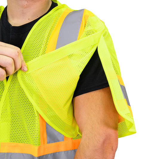 I-495E THE 5-POINT CLASS 3 BREAKAWAY HI-VIS VEST